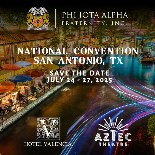 Phi Iota Alpha San Antonio Convention